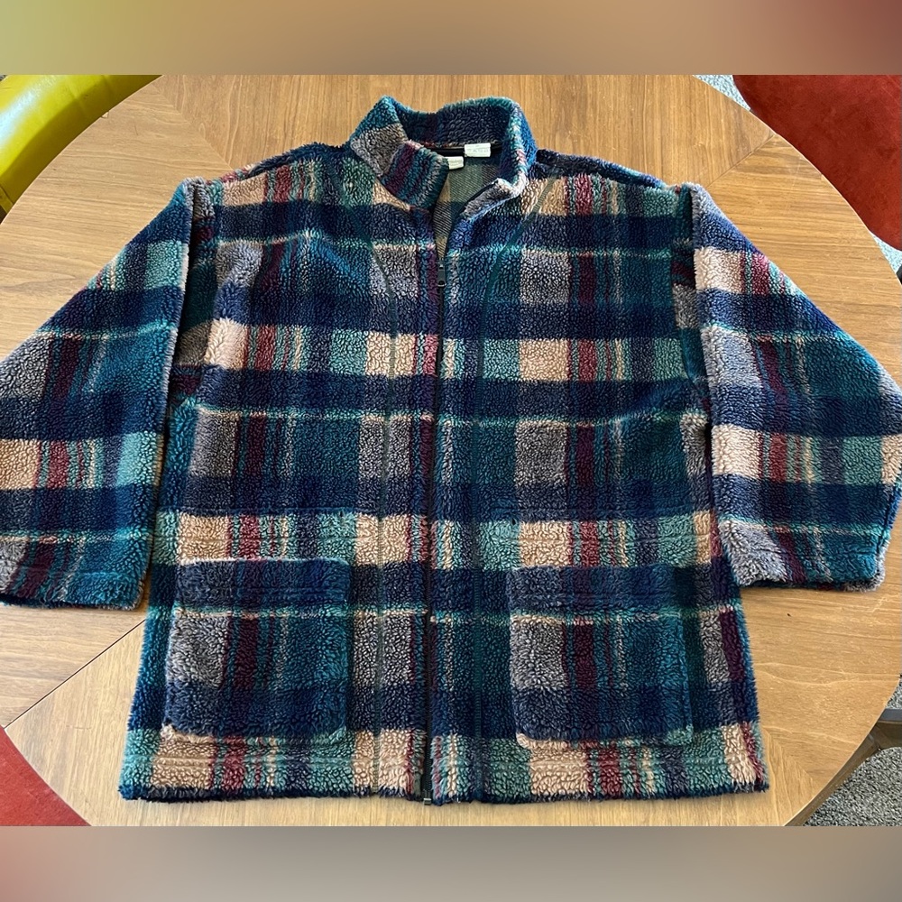 Vintage Coldwater Creek Oversized High Pile Fleece